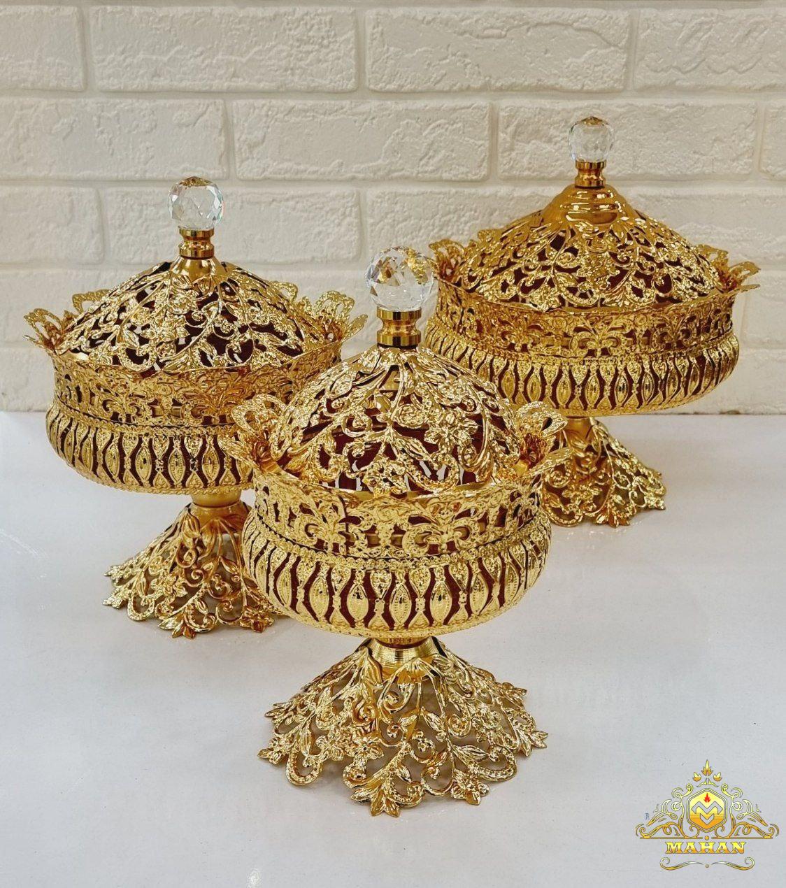 آجیل خوری تک پایه و شکلات خوری متوسط و بزرگ تک پایه آزالیا